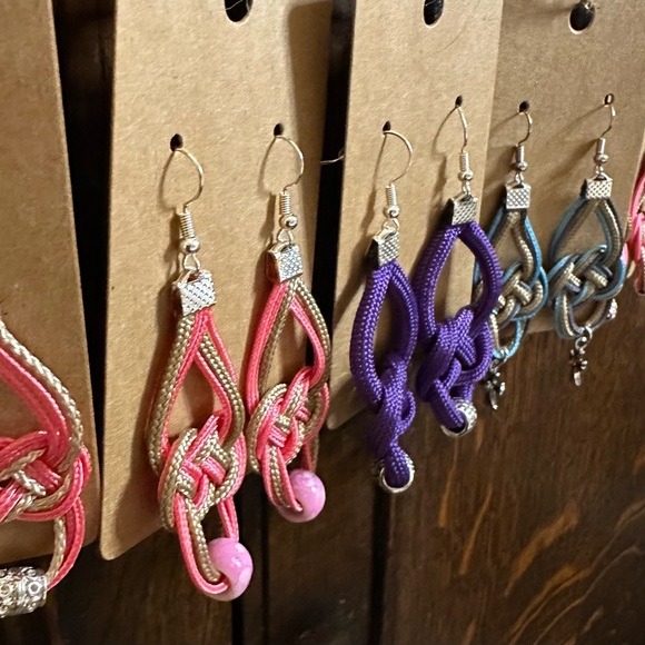 HandMade Boho Earrings NEW 🧵 - Picture 3 of 4